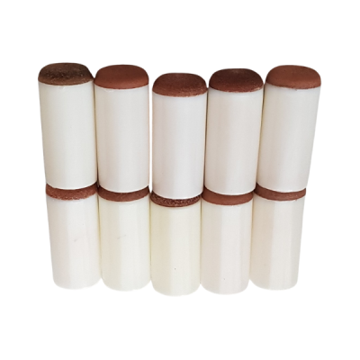 Aufsteckleder Standard 12,5mm 10 Stück